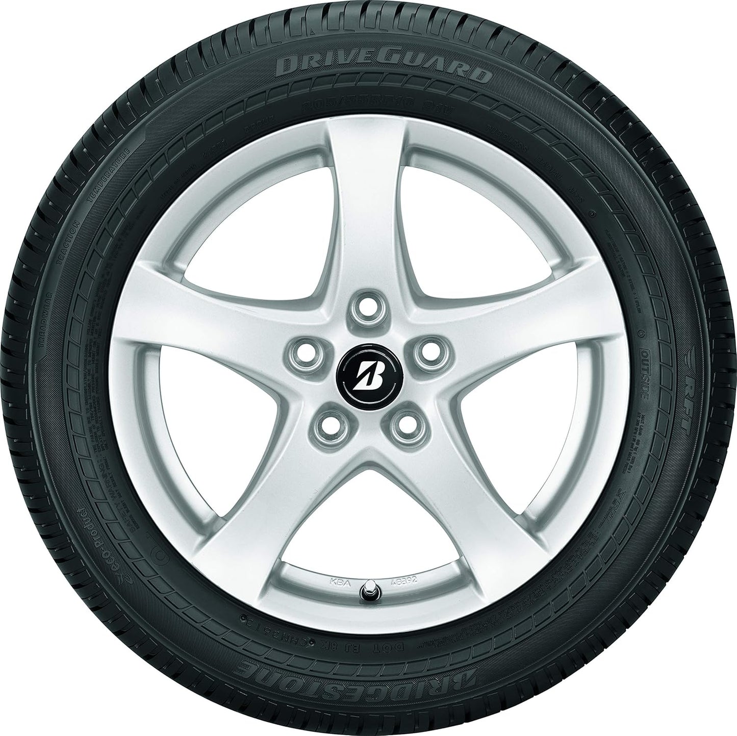 Bridgestone Driveguard All-Season Touring Run-Flat Tire 225/60RF18 100 H