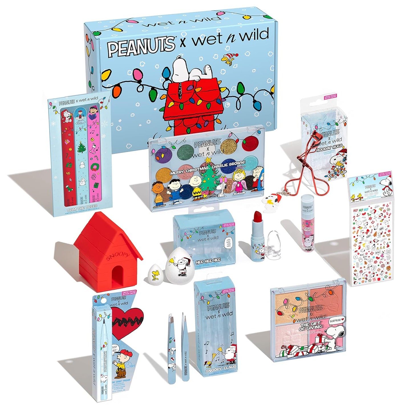 wet n wild Alice in Wonderland PR Box - Makeup Set with Versatile Brushes, Buildable & Blendable Palettes, Vibrant Colors, & Lip Glosses for Unique Looks, Cruelty-Free & Vegan