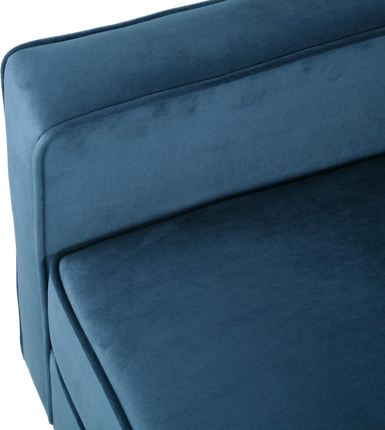 Christopher Knight Home Rachel Contemporary Velvet Club Chair, Blue, Dark Brown