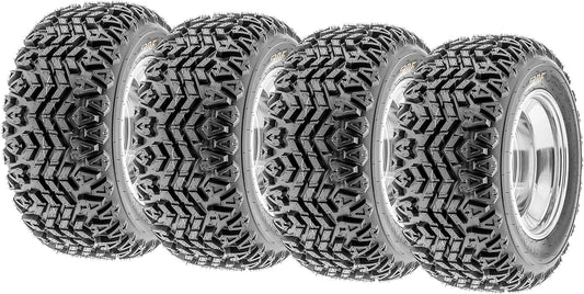 Set of 4 SunF G003 all-terrain 23x11-10 Front & 23x11-10 Rear ATV UTV Golf-Cart Turf Trail Tires, 4 Ply, Rim(s) NOT included