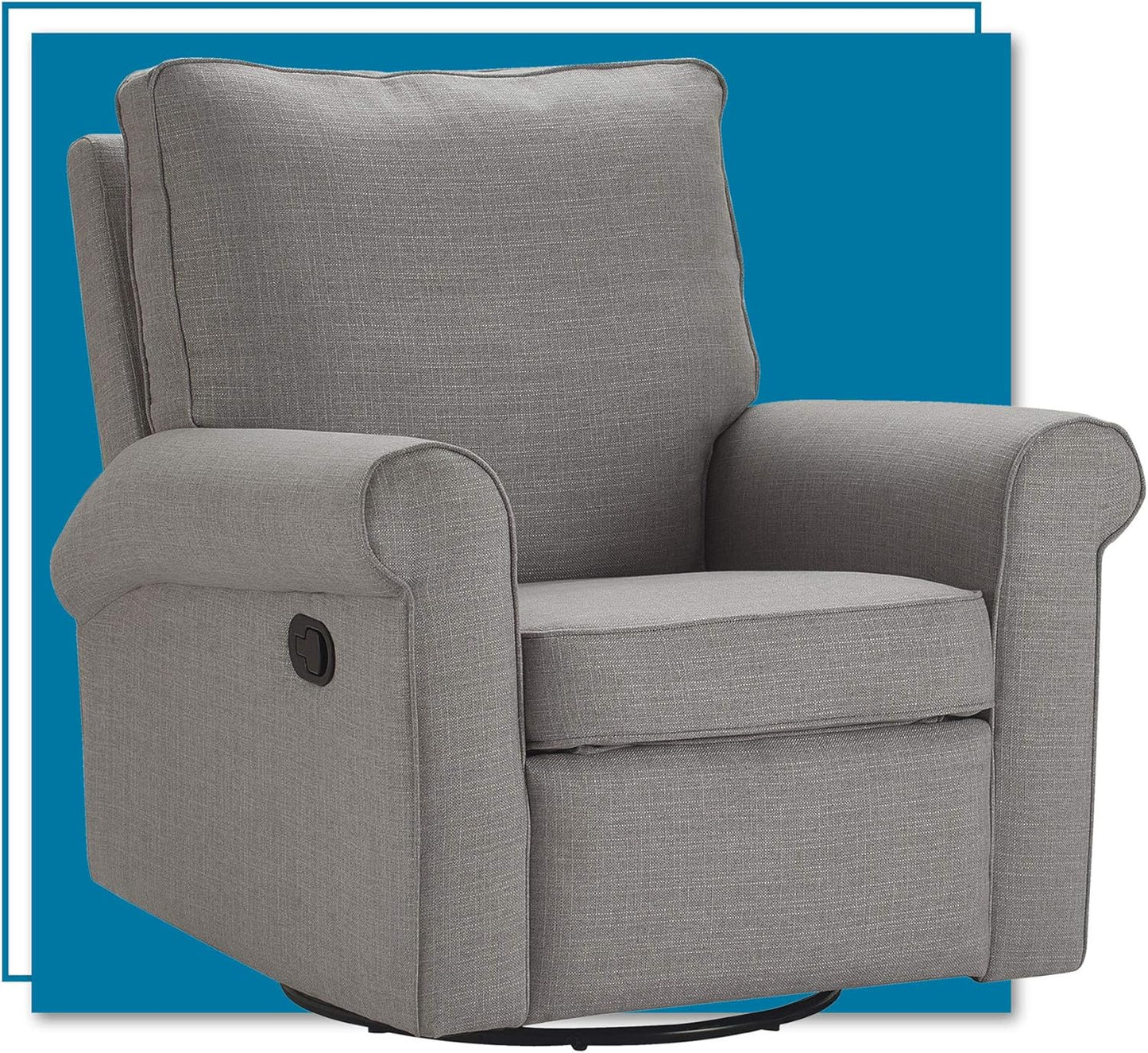 ClickDecor Samson Power Lift Recliner Sofa for Elderly Heavy Duty Motorized Living Room Chair with Side Pockets, Remote Control, Taupe