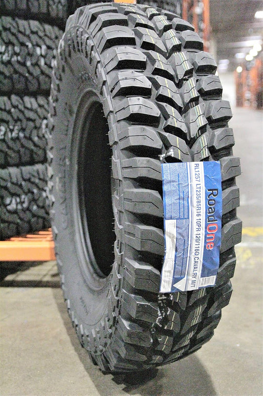 Road One Cavalry M/T Mud Tire RL1257 235 85 16 LT235/85R16, E Load Rated